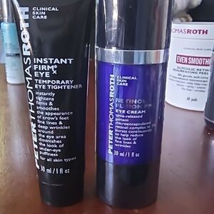 Peter Thomas Roth Eye Tightener and Eye Cream Set - Black and Purple